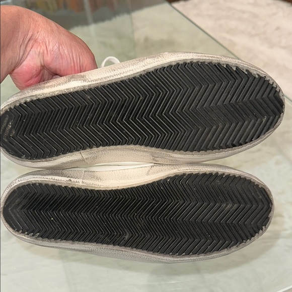 Golden Goose Women's White and Pink Sneakers - Picture 7 of 7